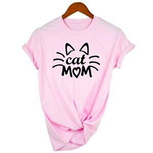 Stay At Home Cat Mom Tee Shirt